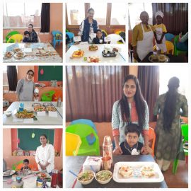 Pre-primary fireless cooking competition